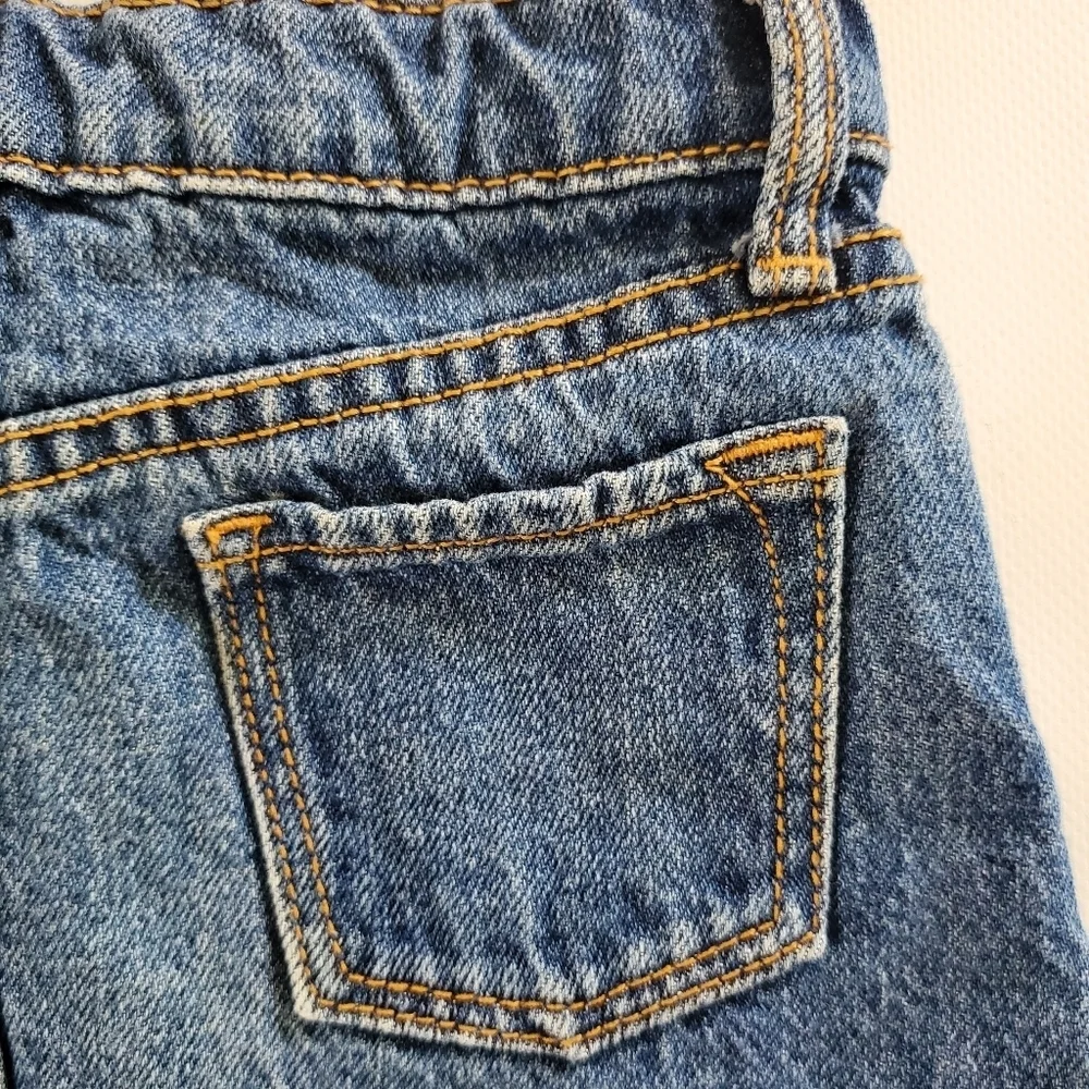 K1164 * Old Navy Girls Jean Skirt Medium Wash Denim Size 3T